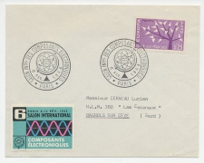 Cover / Postmark France 1963