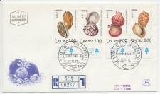 Registered cover / Postmark Israel 1977