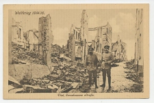 Fieldpost postcard Germany / Belgium 1916