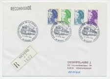 Registered cover / Postmark France 1988
