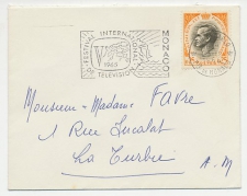 Cover / Postmark Monaco 1965