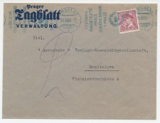 Cover / Postmark Czechoslovakia 1936