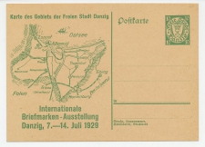 Postal stationery Danzig 1929