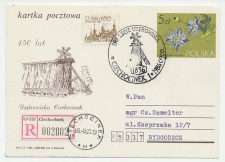 Registered postal stationery / Postmark Poland 1986