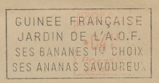 Meter cover / Postmark French Guinea 1955