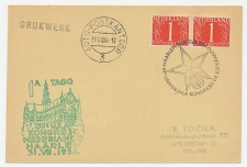Card / Postmark Netherlands 1954