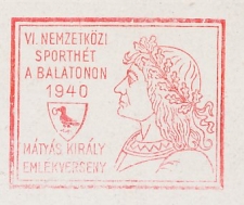 Meter card Hungary 1940