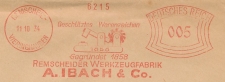 Meter cover Deutsches Reich / Germany 1934