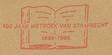 Meter cut Netherlands 1986 ( PB 8177 )