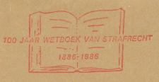 Meter cut Netherlands 1986 ( PB 8178 )