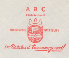 Meter cover Netherlands 1967