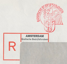 Registered meter cover Netherlands 1973
