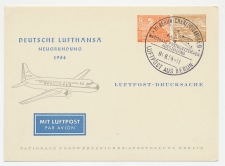 Postal stationery Germany 1954