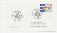 Cover / Postmark Belgium 1988
