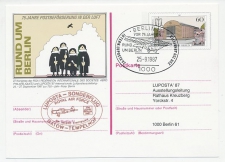 Postal stationery / Postmark Germany / Berlin 1987