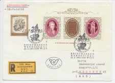 Registered Cover / Postmark Austria 1991