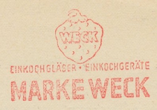Meter card Deutsche Post / Germany 1951