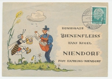 Illustrated card Germany 1956