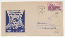 Patriotic cover USA 1942