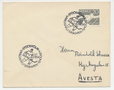 Cover / Postmark Sweden 1954