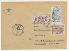 Cover / Postmark / Label Czechoslovakia1959