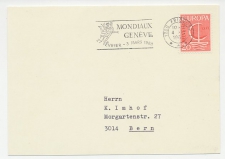 Card / Postmark Switzerland 1968