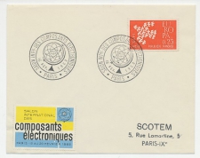 Cover / Postmark France 1962