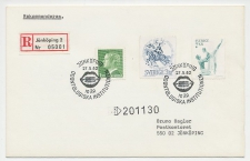 Registered cover / Postmark Sweden 1982