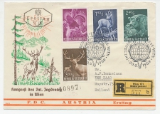 Registered cover / Postmark Austria 1959