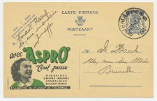 Publibel - Postal stationery Belgium 1943
