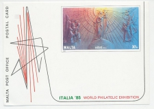 Postal stationery Malta 1985