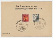 Card / Postmark Germany 1951