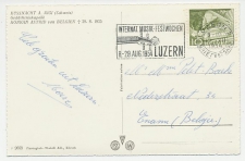 Card / Postmark Switzerland 1954