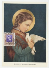 Maximum card Vatican 1953