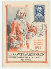 Maximum card France 1953