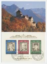 Maximum card Liechtenstein 1988