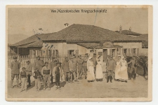 Fieldpost postcard Germany / Macedonia 1918