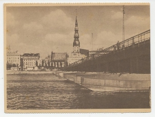 Fieldpost postcard Germany / Latvia 1943