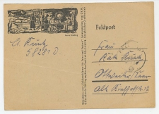 Fieldpost postcard Germany 1944