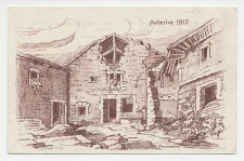 Fieldpost postcard Germany / France 1915
