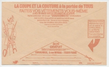 Postal cheque cover France
