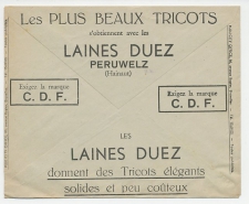 Postal cheque cover Belgium 1934