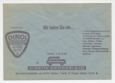 Postal cheque cover Germany ( 1974 )