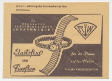 Postal cheque cover Germany 1955