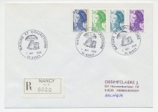 Registered cover / Postmark France 1988