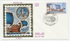 Cover / Postmark Monaco 1982