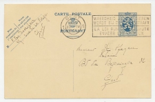 Card / Postmark Belgium 1934