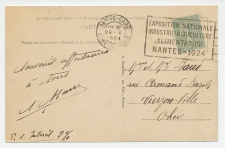Card - Postmark France 1924