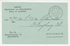 Service card Netherlands 1927