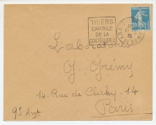 Cover / Postmark France 1925